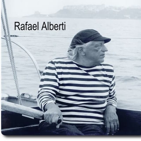 Rafael alberti. si mi voz muriera en tierra. rosor miñano.