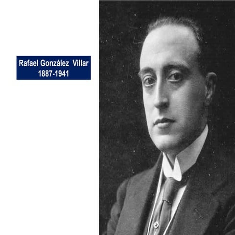 RAFAEL GONZÁLEZ VILLAR un arquitecto coruñés