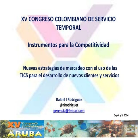 Ponencia: Rafael Rodríguez