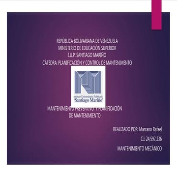 MANTENIMIENTO PREVENTIVO l.e.m