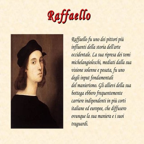 Raffaello, appunti
