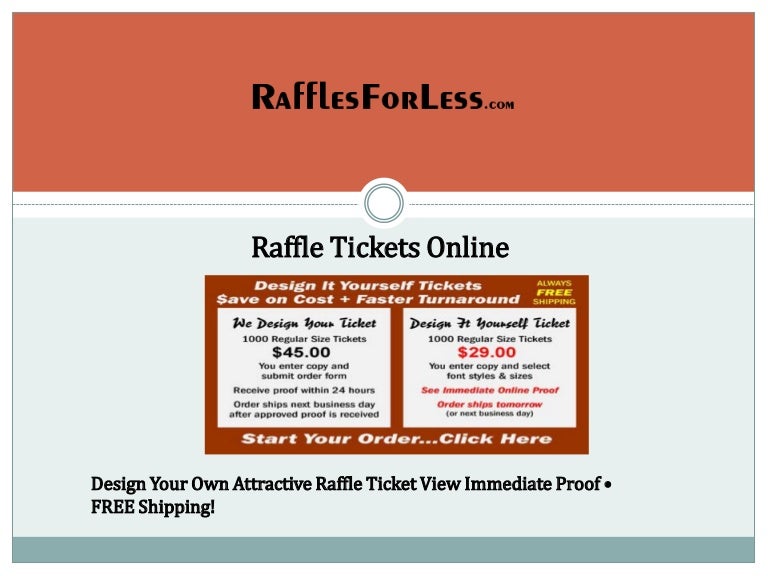 size of tickets