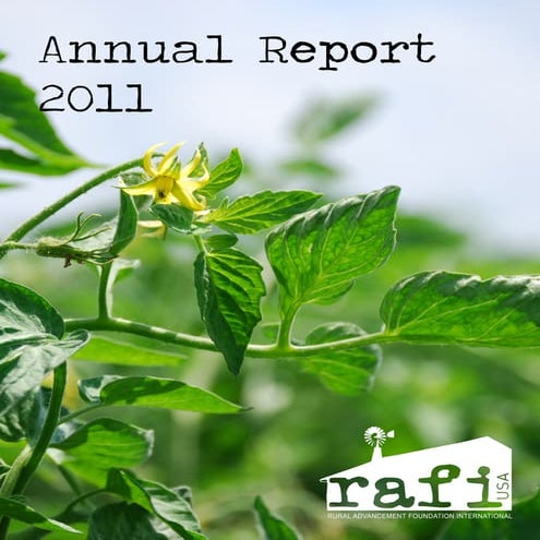 RAFI 2011 Annual Report