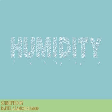 Humidity