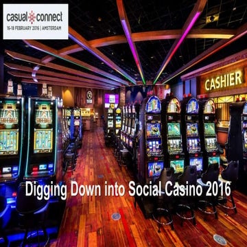 Digging Down into Social Casino for 2016 | Raf Keustermans