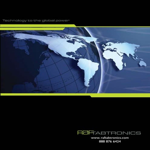 RAF TABTRONICS eBrochure 2010