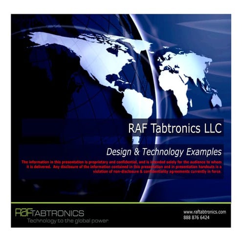 RAFTT Technology Examples