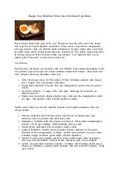 Laporan Ujian Praktek