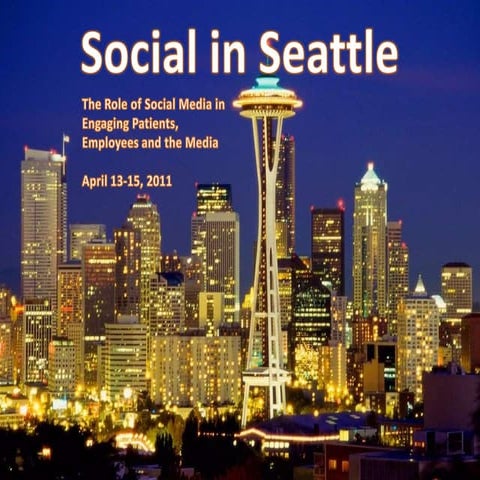 Social in Seattle: How Children's Hospital Boston uses social media to commun...