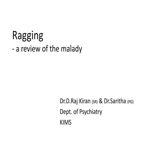 Ragging
