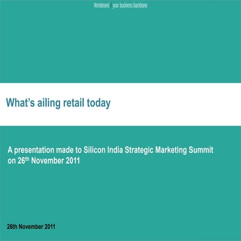 What’s ailing retail today