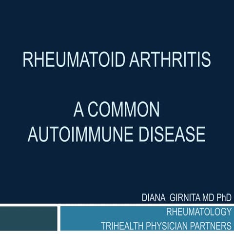 Rheumatoid arthritis