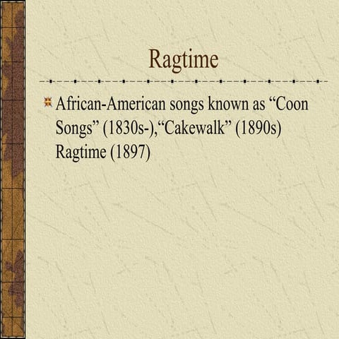 Ragtime