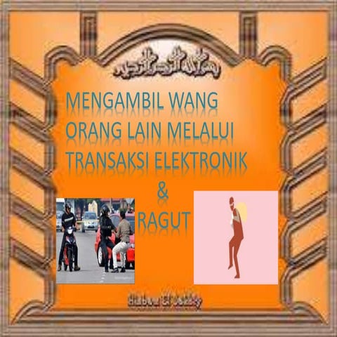 Ragut & transaksi elektronik | PPTX