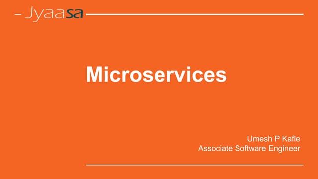 Microservices