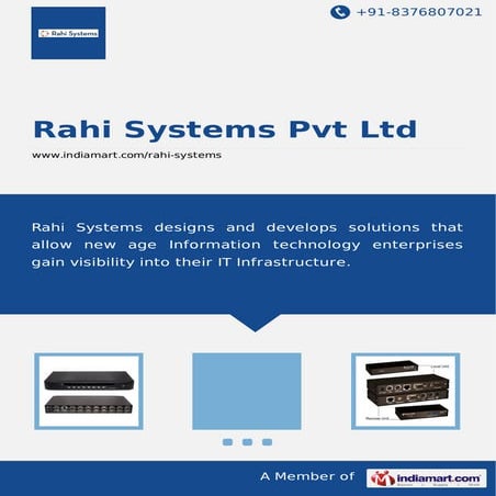 Rahi Systems Pvt Ltd, Pune, Analog KVM Switches
