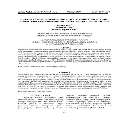 Rahma 42 50 analisis konsentrasi merkuri (hg) dan cadmium (cd) di muara sunga...