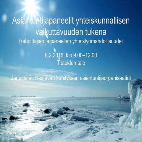 Tanja Suni, Future Earth Suomi