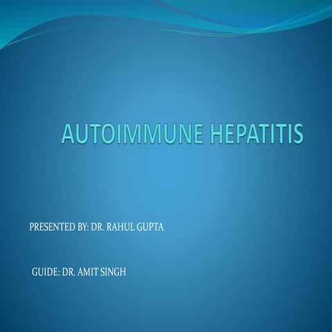  autoimmune hepatitis