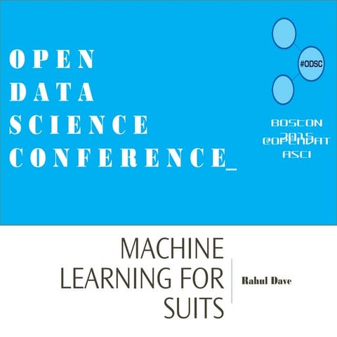 Machine Learning for Suits