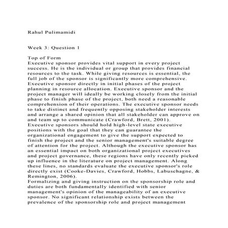 Rahul Pulimamidi Week 3 Question 1Top of FormExecutiv.docx