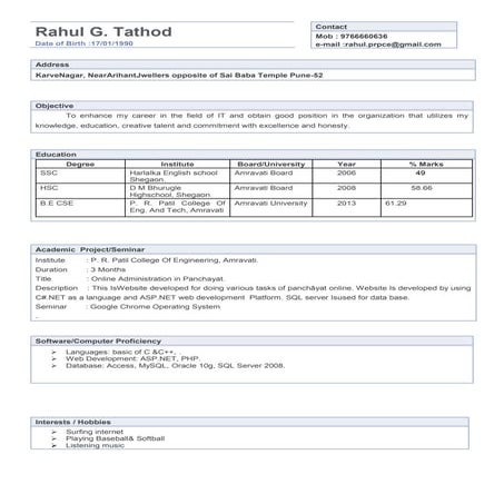 Raghu_resume | DOCX