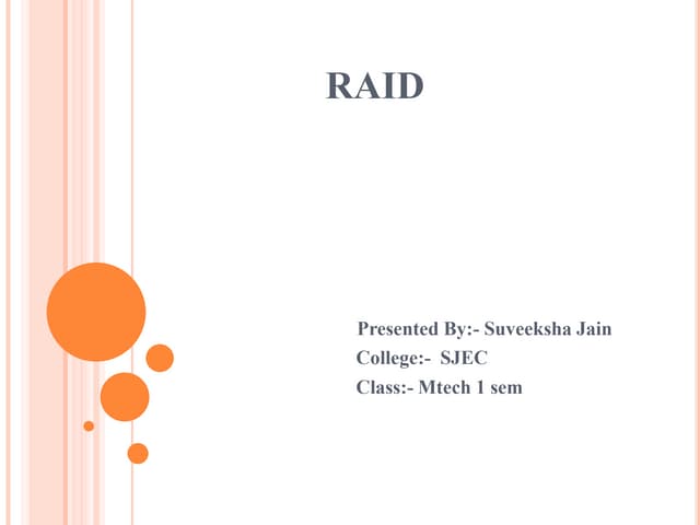 Raid level