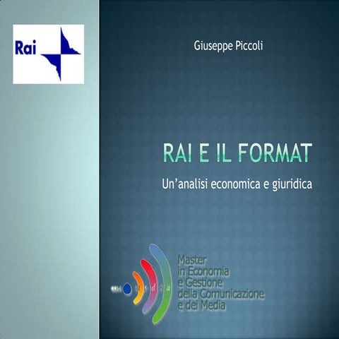 Rai E Il Format | PPT