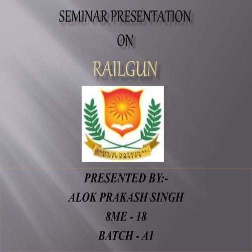 Presentation on Railgun