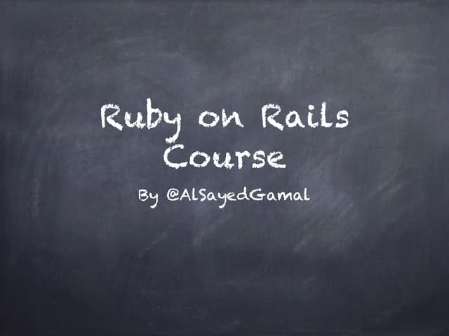 Rails course day 6