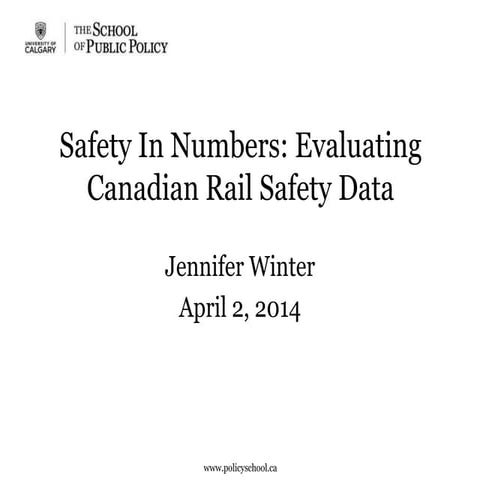 Rail safety ppt