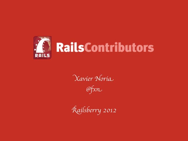 Rails Contributors