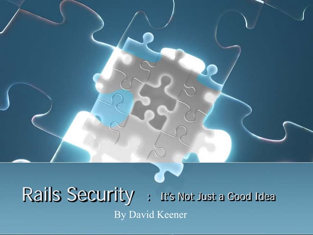 Rails Security