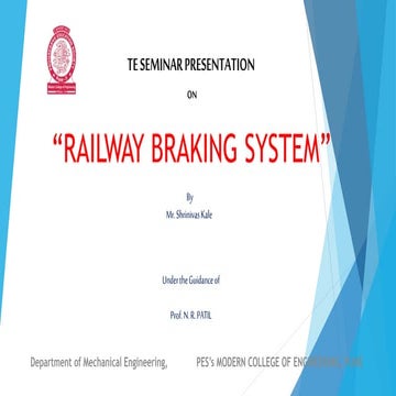 Railway braking system