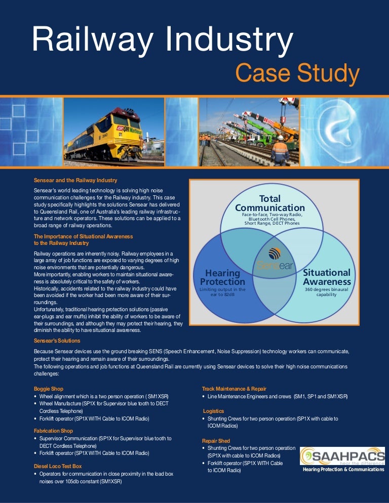 Railway Case Study