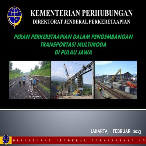 Railway function in developing multimodal transportation in java