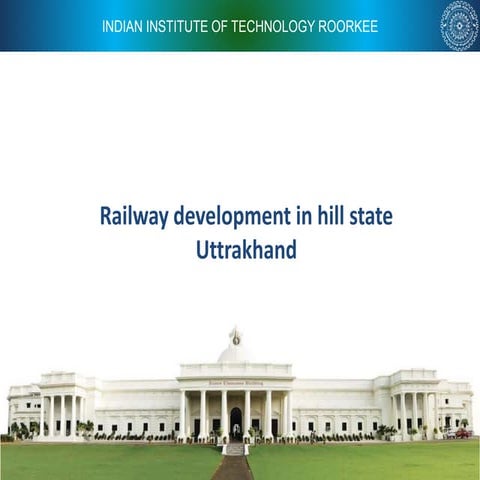 Railway Development in hill states
