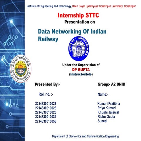 railway ppt final.pptx DATA network of Indian railway