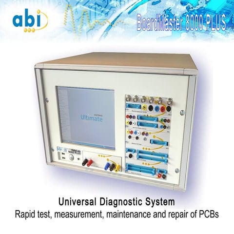 Railroad Application of ABI Electronics BoardMaster PCB Test Equipment