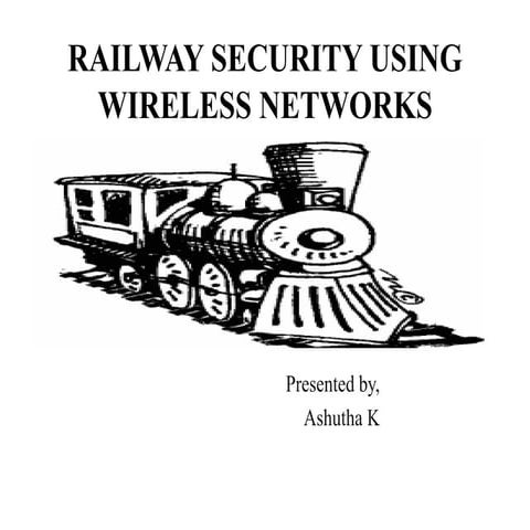 Railway security using wireless networks