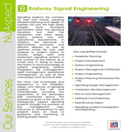 NuAspect Limited - Railway Signal Engineering