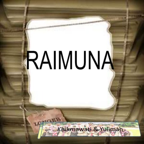 Raimuna | PPTX