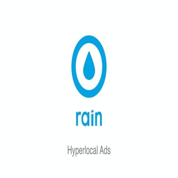Rain Pitch Deck