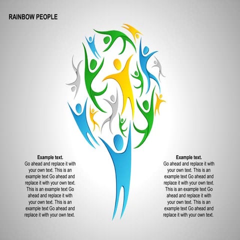 Rainbow People Diagrams
