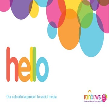 A colourful approach to social media