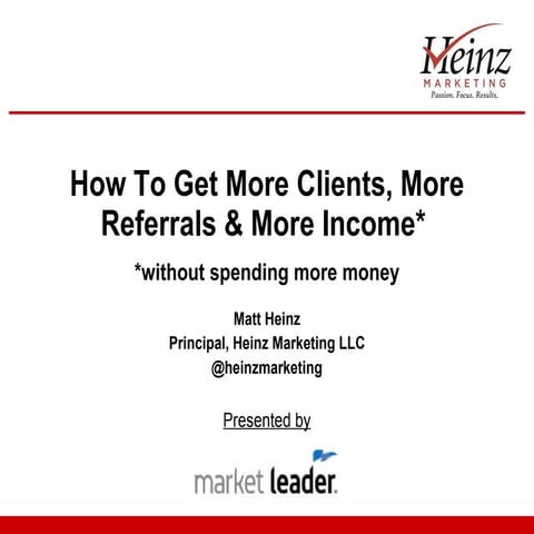 Raincamp   More Clients, More Referrals, More Income (Without Spending More M...