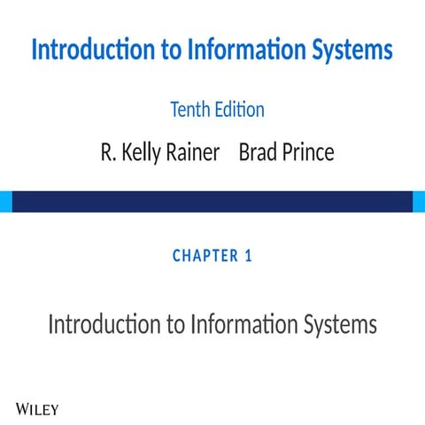 Rainer_10e_PPT_ch01 Chapter 1 Rainer PPT