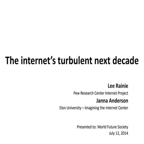 All In: The Internet's Turbulent Next Decade