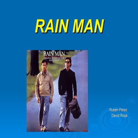 Película Rain man