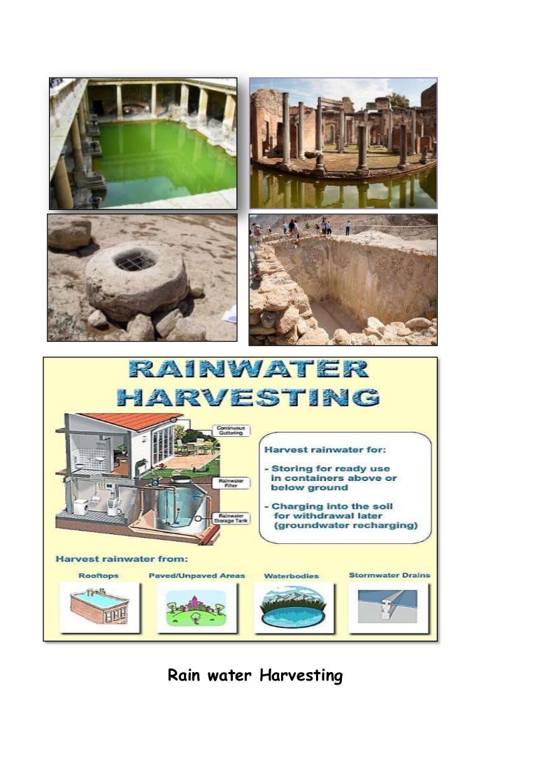 RAIN WATER HARVESTING A REVIEW